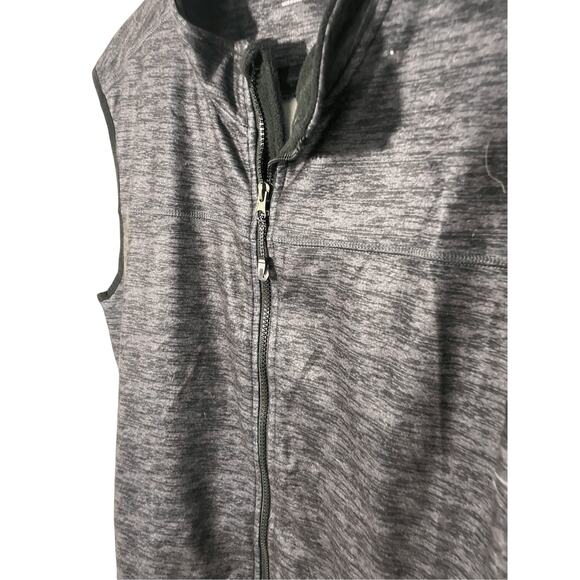 Big Sky Outfitters Men's Grey Front Zip Vest L Gorpcore Utility Outdoors Hike - Picture 2 of 5